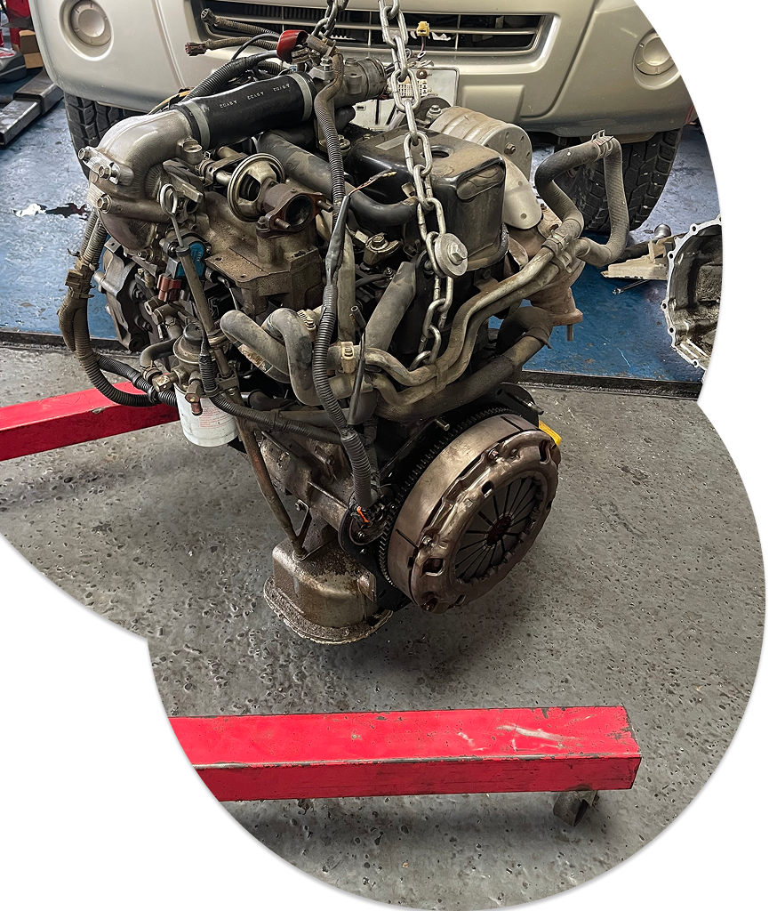 Reparación de motor